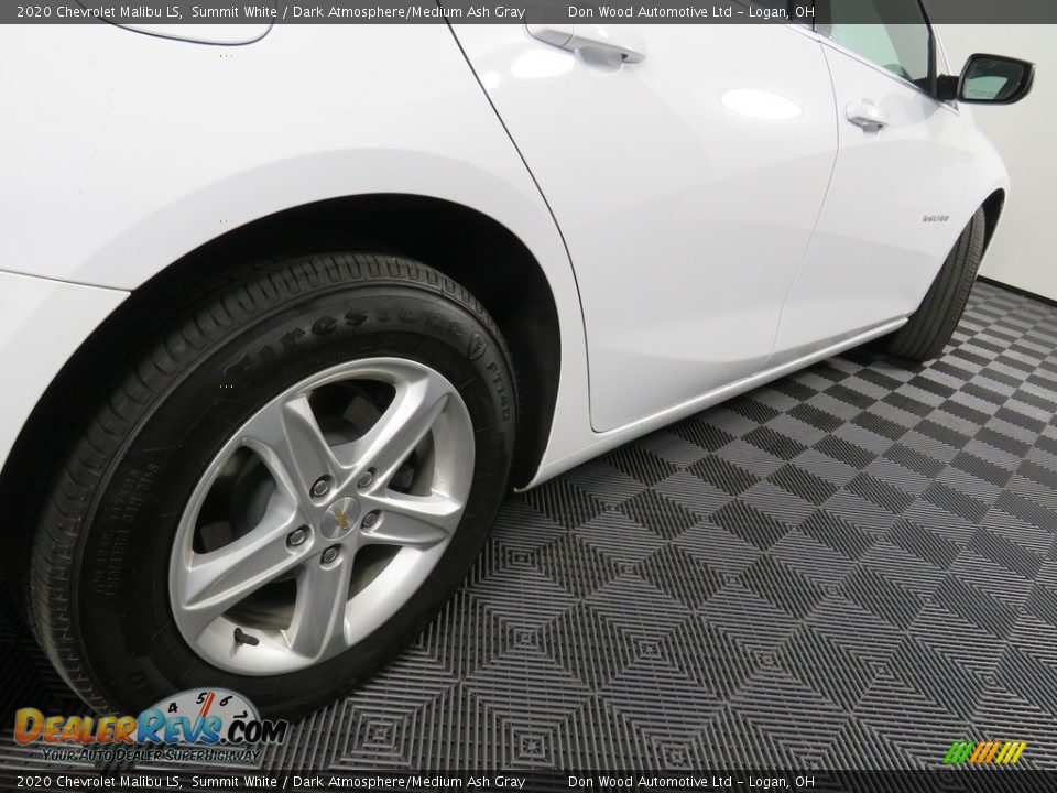 2020 Chevrolet Malibu LS Summit White / Dark Atmosphere/Medium Ash Gray Photo #16