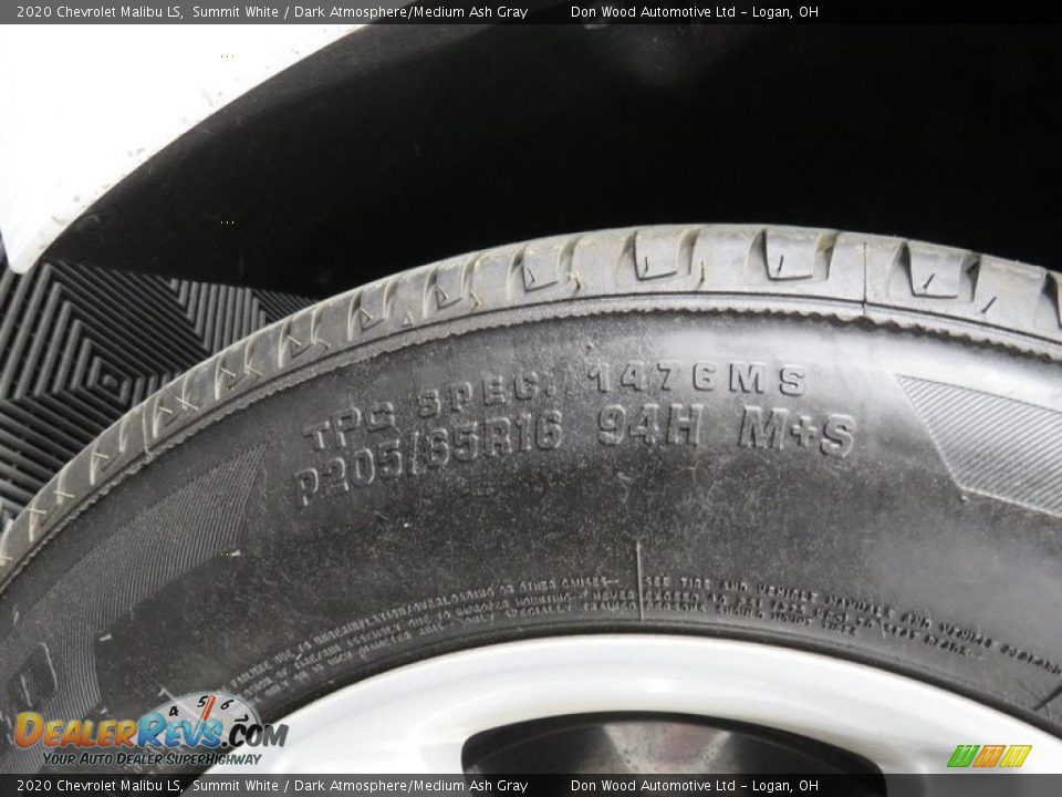 2020 Chevrolet Malibu LS Summit White / Dark Atmosphere/Medium Ash Gray Photo #17