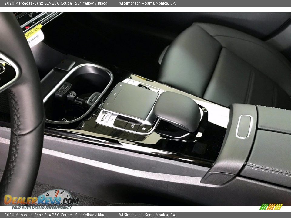 2020 Mercedes-Benz CLA 250 Coupe Sun Yellow / Black Photo #7