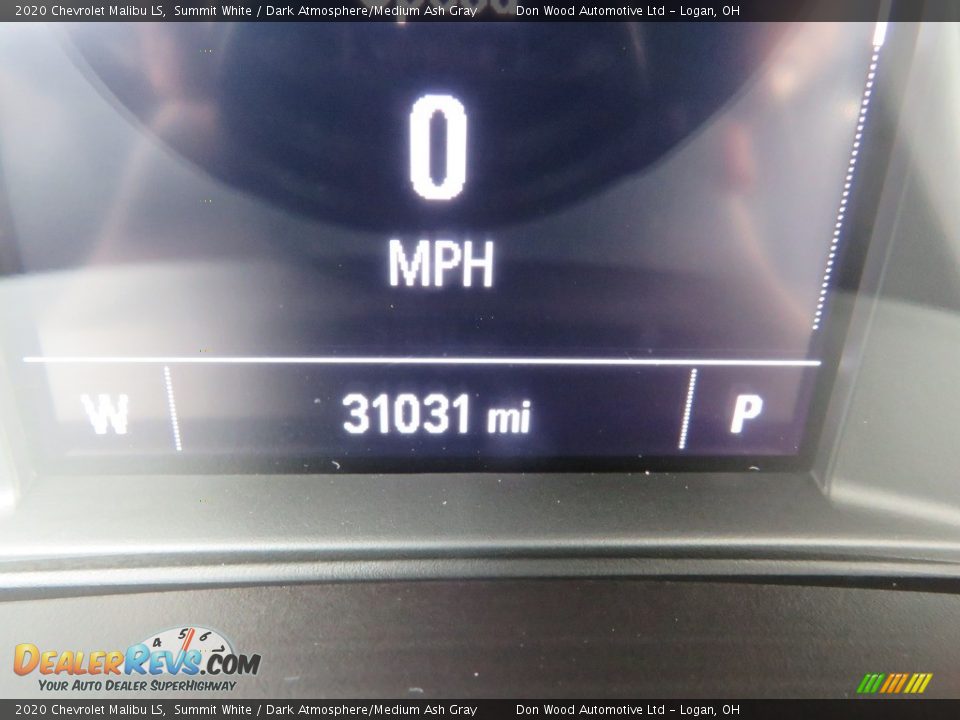 2020 Chevrolet Malibu LS Summit White / Dark Atmosphere/Medium Ash Gray Photo #22