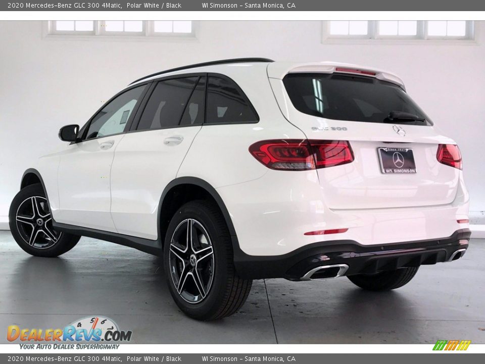 2020 Mercedes-Benz GLC 300 4Matic Polar White / Black Photo #2