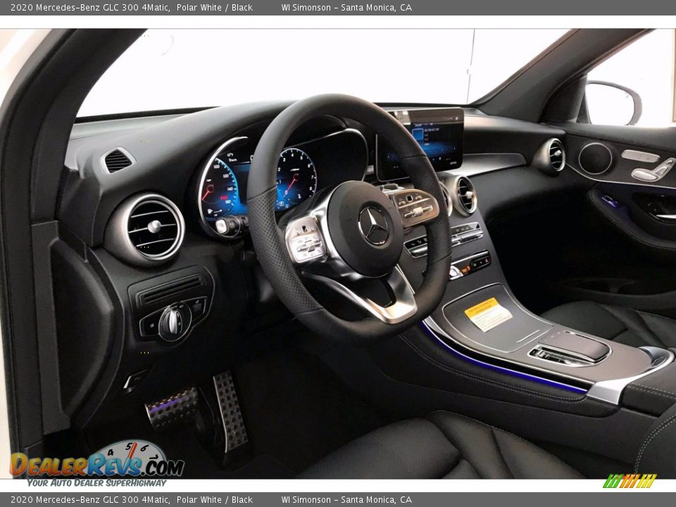 2020 Mercedes-Benz GLC 300 4Matic Polar White / Black Photo #4