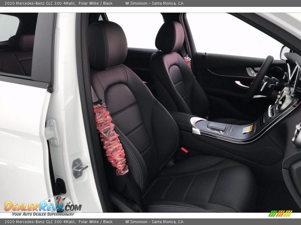 2020 Mercedes-Benz GLC 300 4Matic Polar White / Black Photo #5