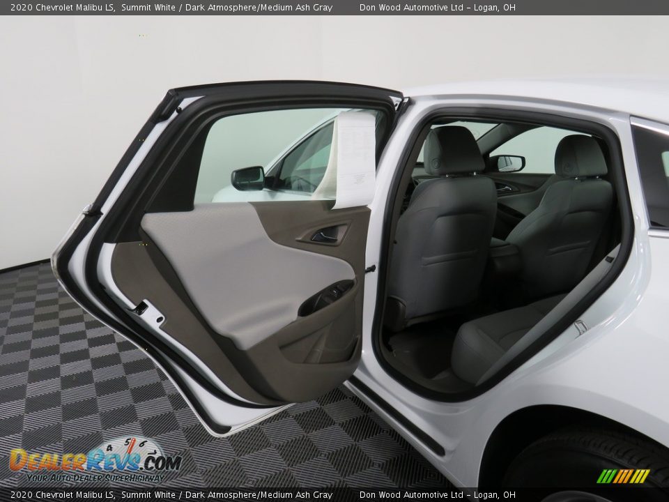 2020 Chevrolet Malibu LS Summit White / Dark Atmosphere/Medium Ash Gray Photo #33