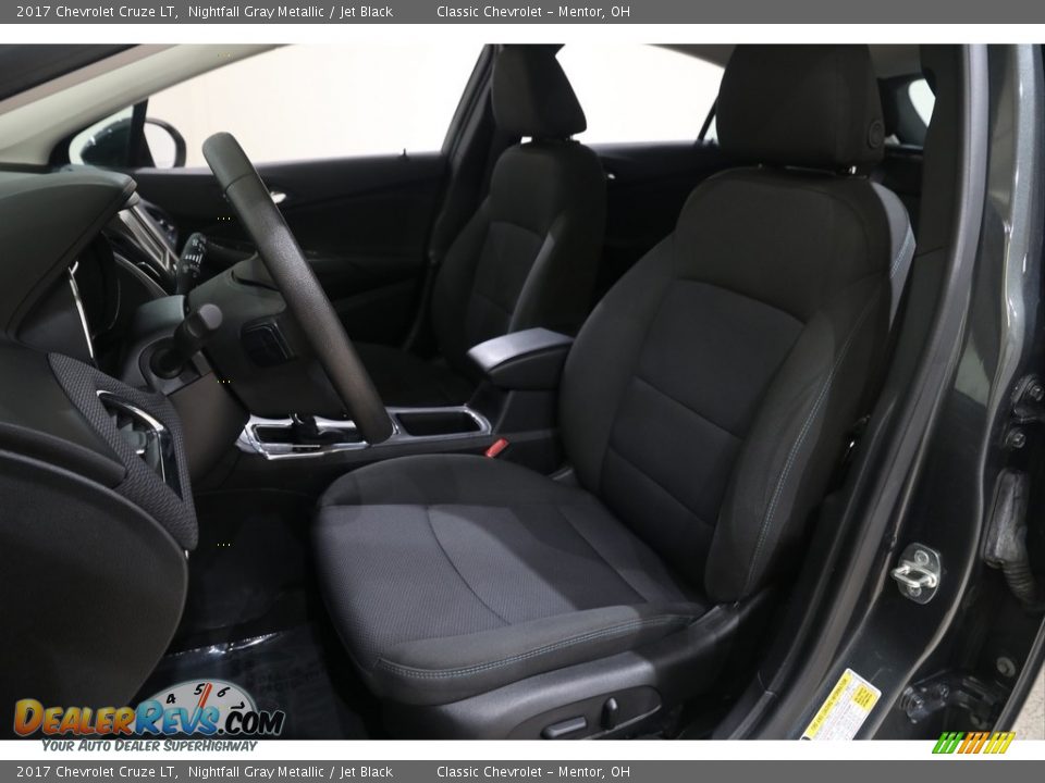 2017 Chevrolet Cruze LT Nightfall Gray Metallic / Jet Black Photo #5
