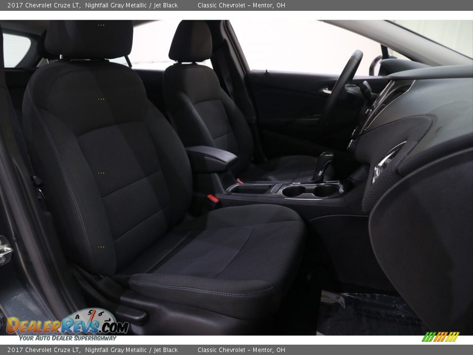 2017 Chevrolet Cruze LT Nightfall Gray Metallic / Jet Black Photo #18