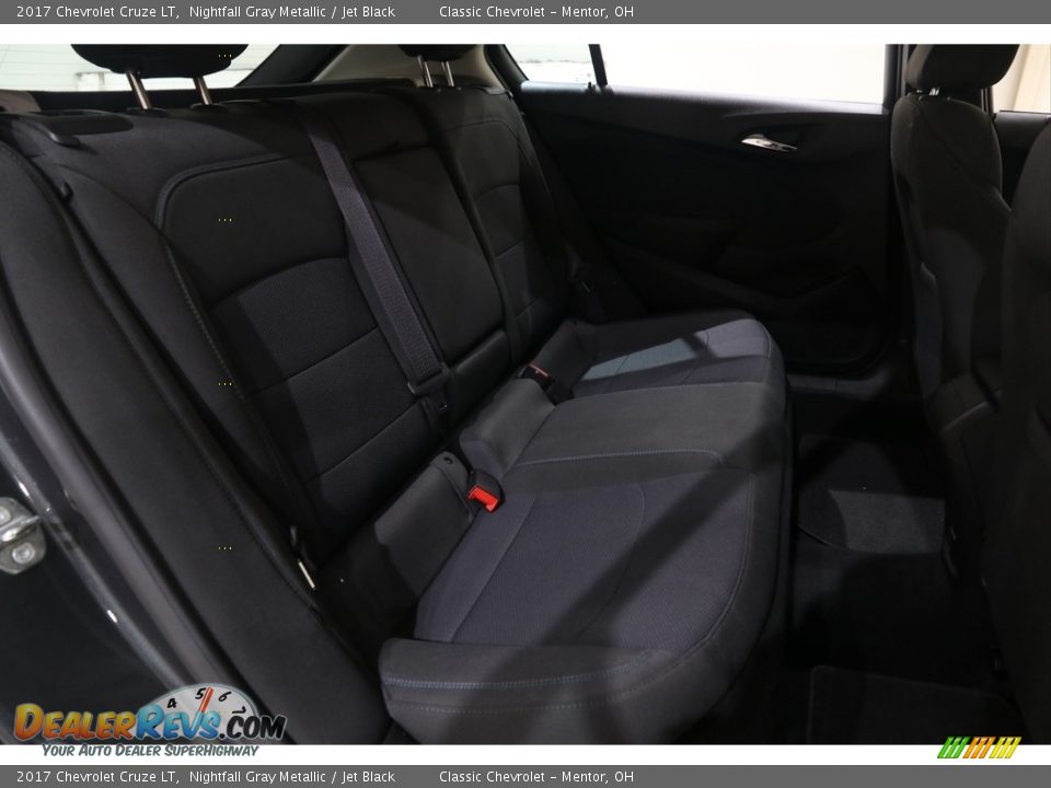 2017 Chevrolet Cruze LT Nightfall Gray Metallic / Jet Black Photo #19