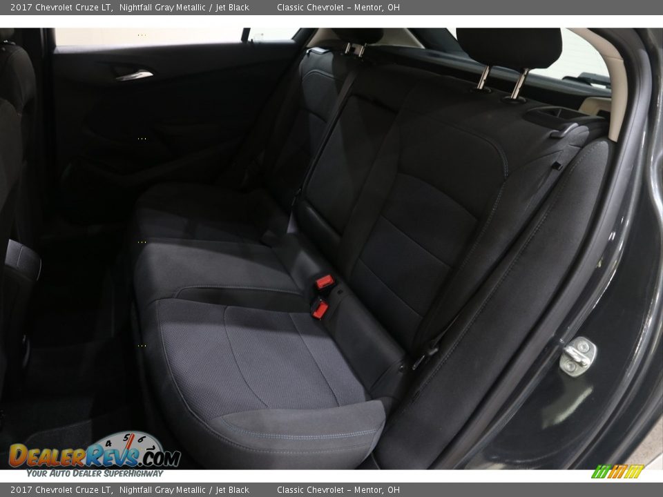 2017 Chevrolet Cruze LT Nightfall Gray Metallic / Jet Black Photo #20