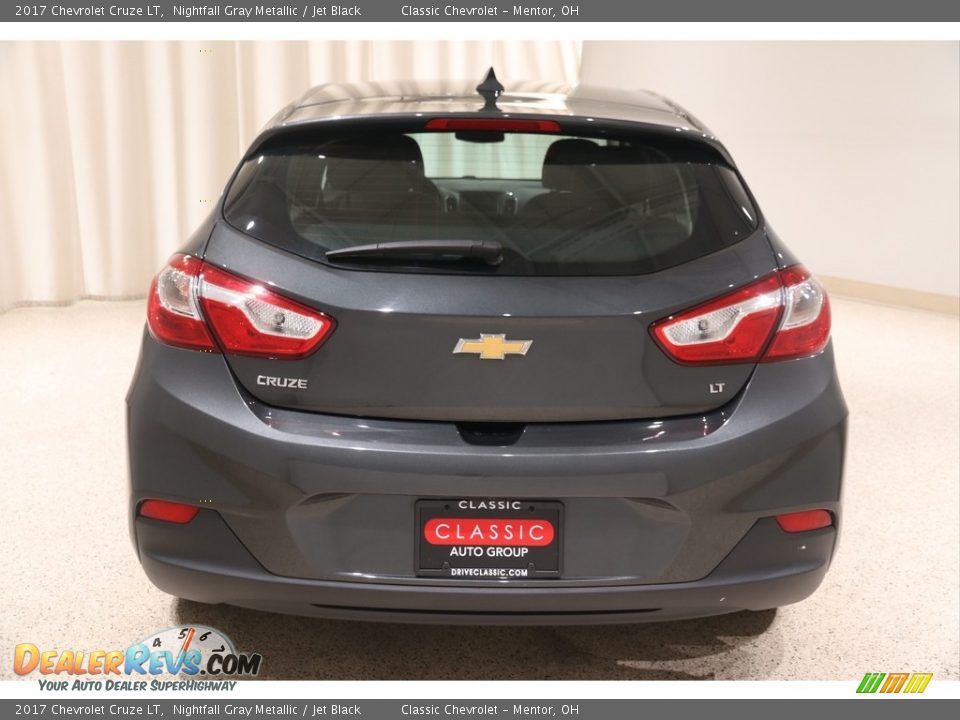 2017 Chevrolet Cruze LT Nightfall Gray Metallic / Jet Black Photo #21