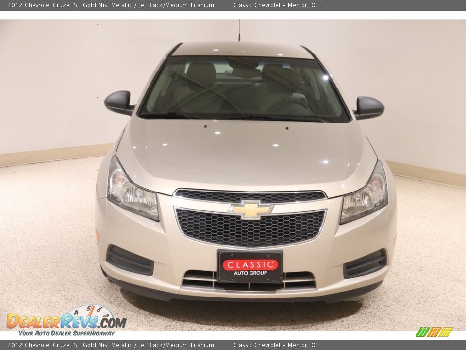 2012 Chevrolet Cruze LS Gold Mist Metallic / Jet Black/Medium Titanium Photo #2