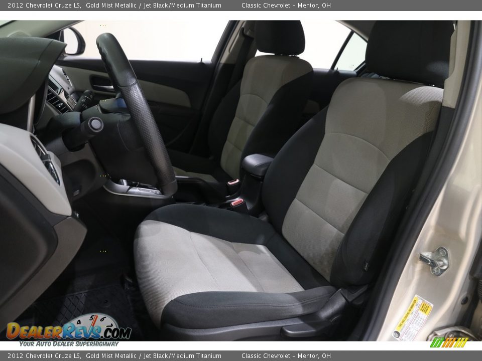 2012 Chevrolet Cruze LS Gold Mist Metallic / Jet Black/Medium Titanium Photo #5