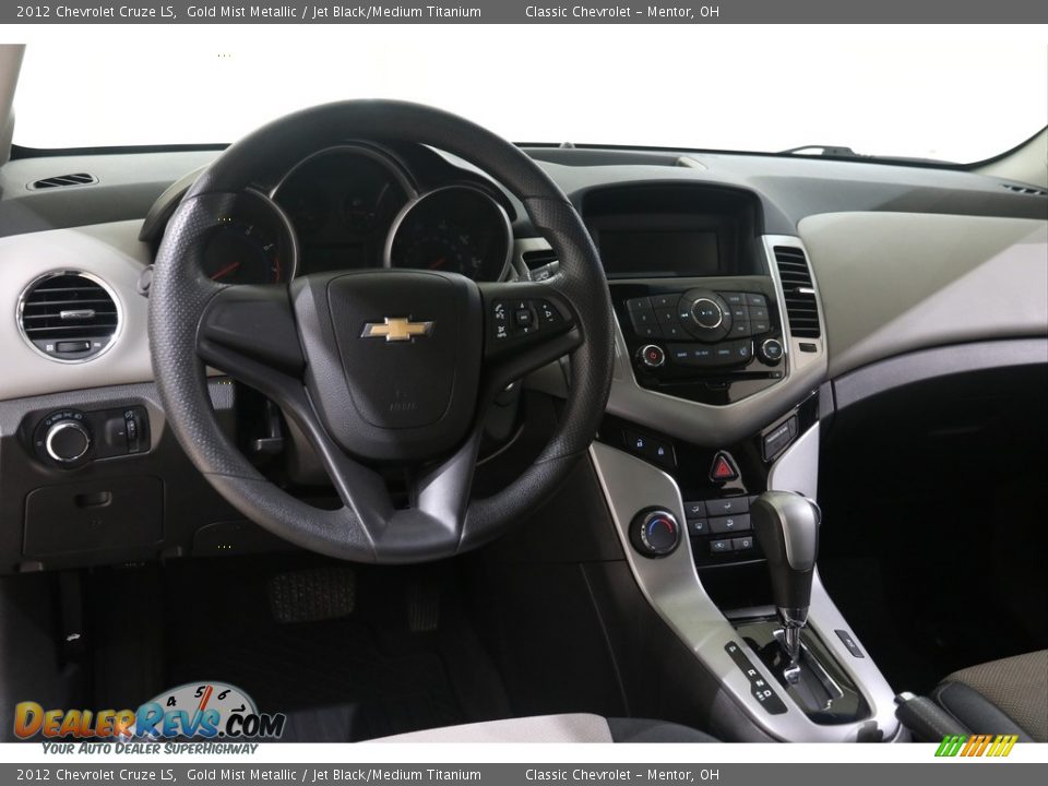 2012 Chevrolet Cruze LS Gold Mist Metallic / Jet Black/Medium Titanium Photo #6