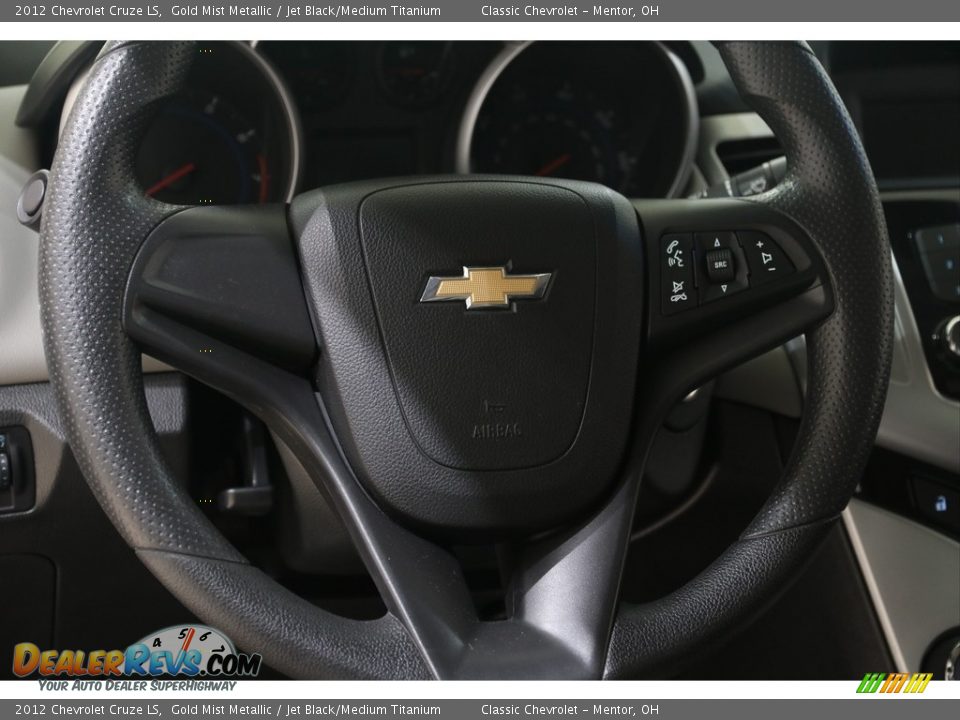 2012 Chevrolet Cruze LS Gold Mist Metallic / Jet Black/Medium Titanium Photo #7