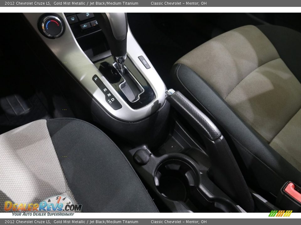 2012 Chevrolet Cruze LS Gold Mist Metallic / Jet Black/Medium Titanium Photo #12