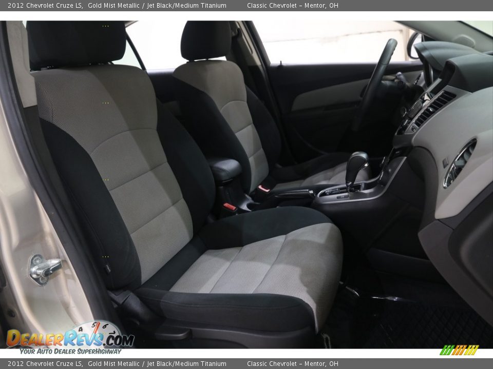 2012 Chevrolet Cruze LS Gold Mist Metallic / Jet Black/Medium Titanium Photo #13