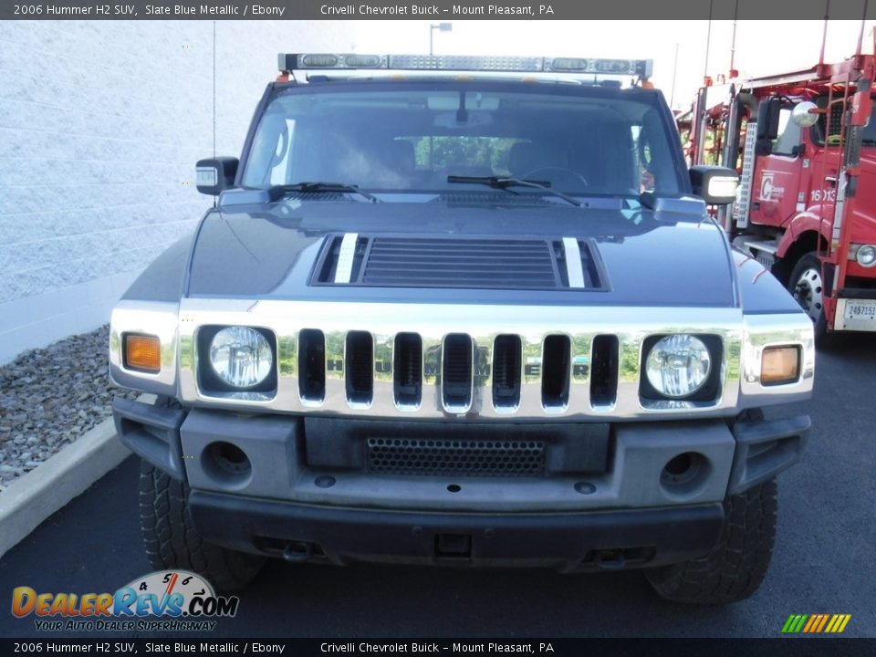 2006 Hummer H2 SUV Slate Blue Metallic / Ebony Photo #4