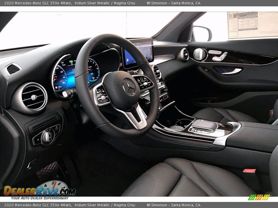 2020 Mercedes-Benz GLC 350e 4Matic Iridium Silver Metallic / Magma Grey Photo #4