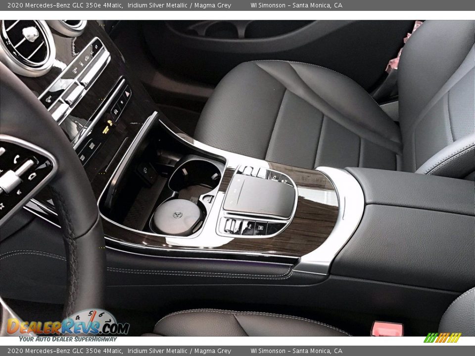 2020 Mercedes-Benz GLC 350e 4Matic Iridium Silver Metallic / Magma Grey Photo #7