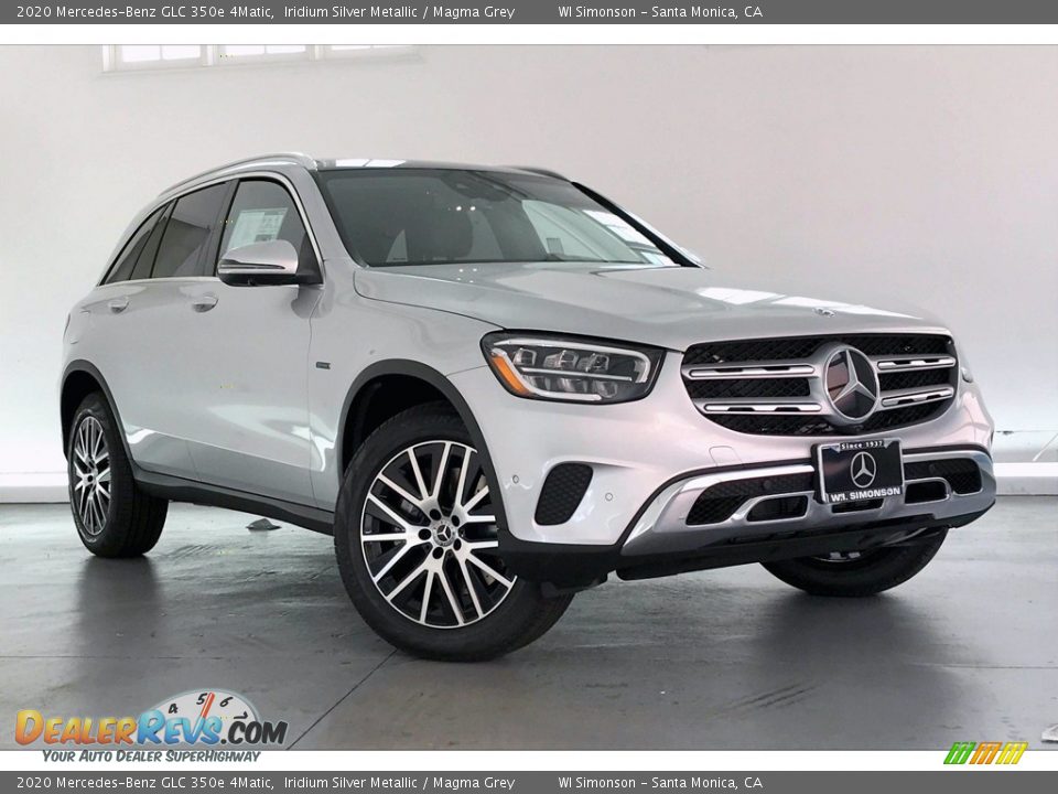 2020 Mercedes-Benz GLC 350e 4Matic Iridium Silver Metallic / Magma Grey Photo #10