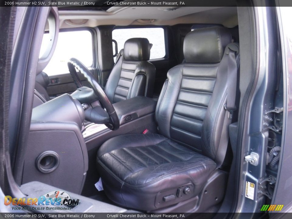 2006 Hummer H2 SUV Slate Blue Metallic / Ebony Photo #18