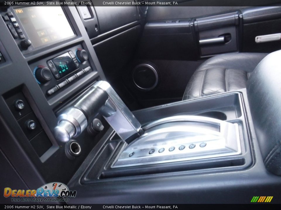 2006 Hummer H2 SUV Slate Blue Metallic / Ebony Photo #20