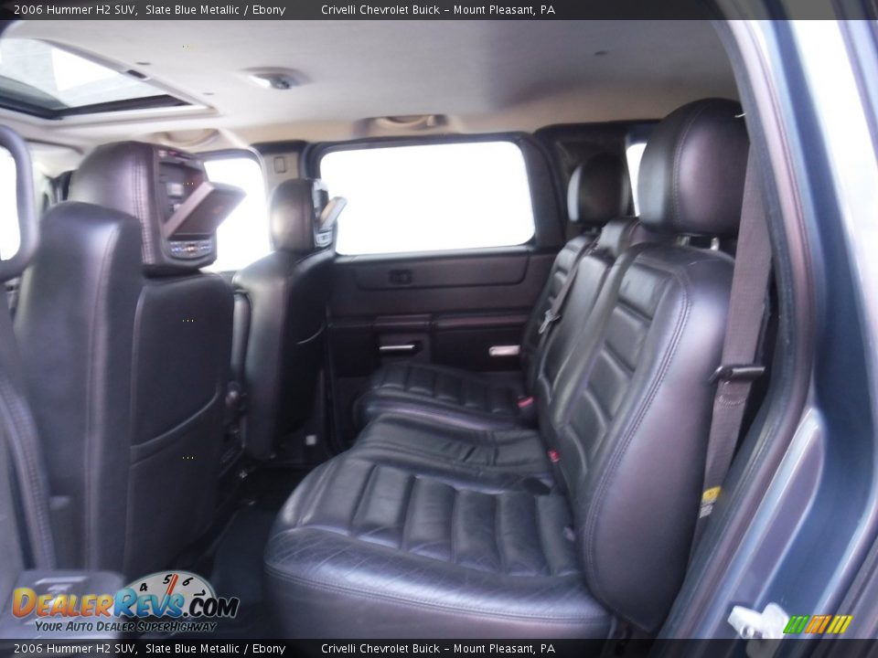 2006 Hummer H2 SUV Slate Blue Metallic / Ebony Photo #28