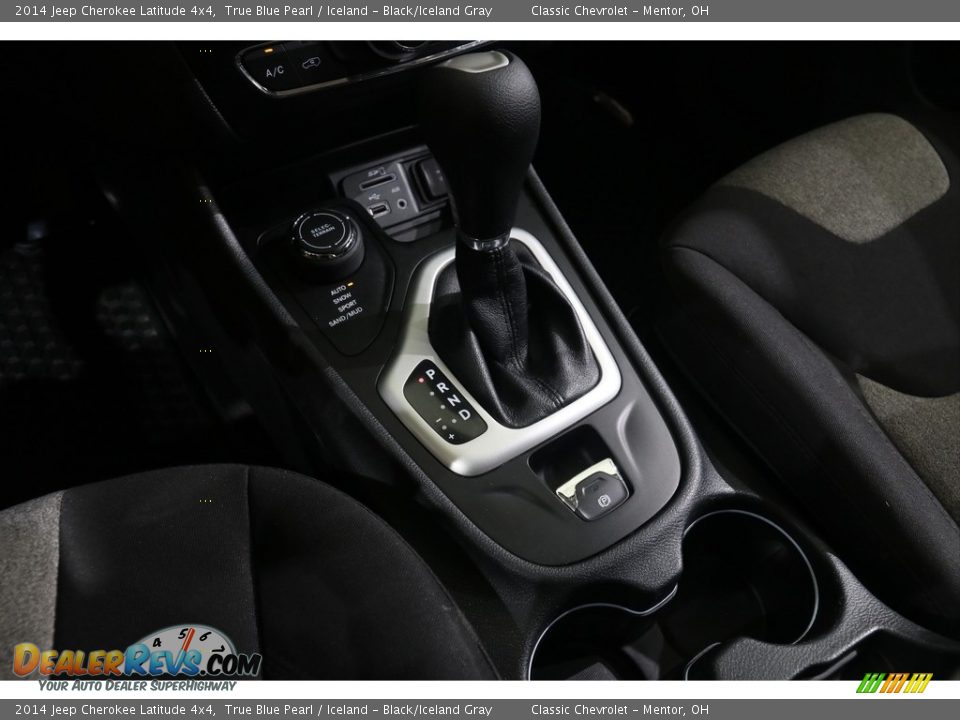 2014 Jeep Cherokee Latitude 4x4 True Blue Pearl / Iceland - Black/Iceland Gray Photo #15