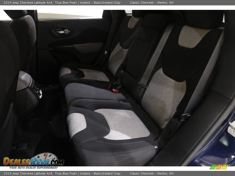 2014 Jeep Cherokee Latitude 4x4 True Blue Pearl / Iceland - Black/Iceland Gray Photo #20