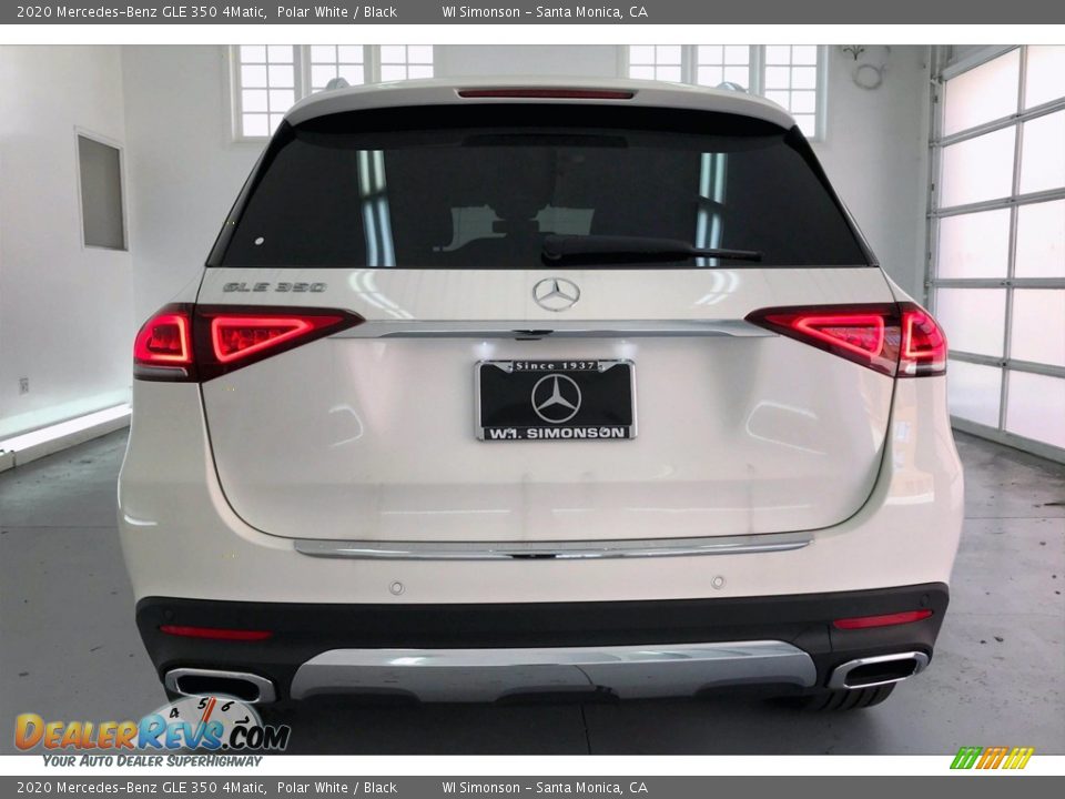 2020 Mercedes-Benz GLE 350 4Matic Polar White / Black Photo #3