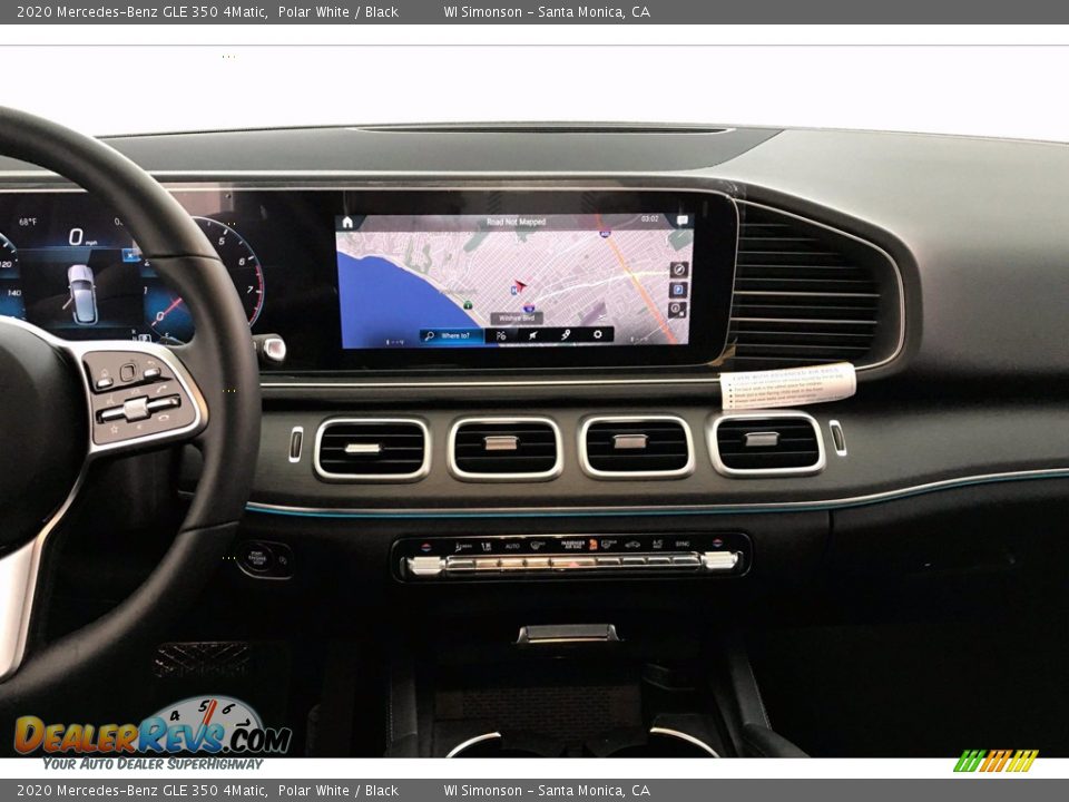 2020 Mercedes-Benz GLE 350 4Matic Polar White / Black Photo #6