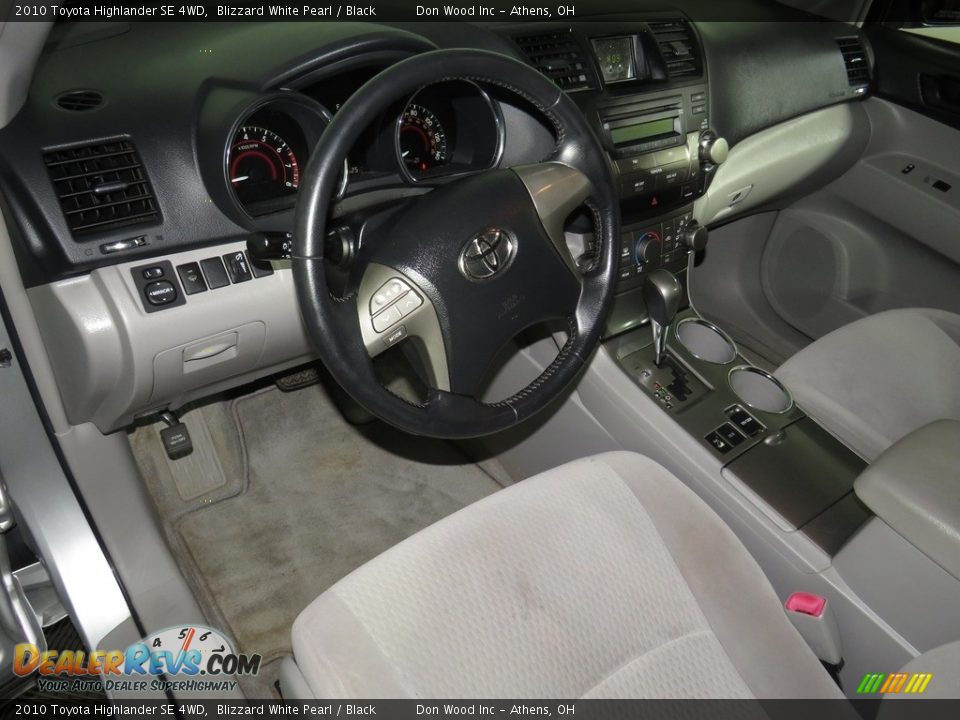 2010 Toyota Highlander SE 4WD Blizzard White Pearl / Black Photo #19