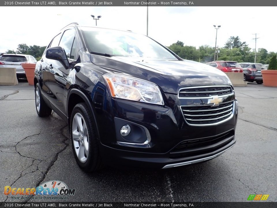 2016 Chevrolet Trax LTZ AWD Black Granite Metallic / Jet Black Photo #12