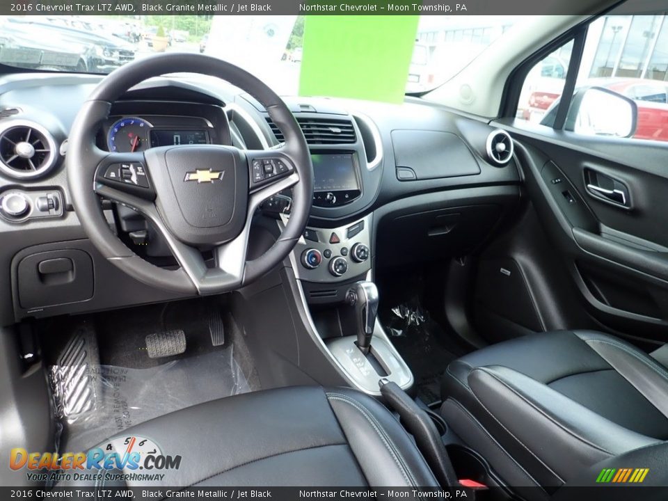 Jet Black Interior - 2016 Chevrolet Trax LTZ AWD Photo #22