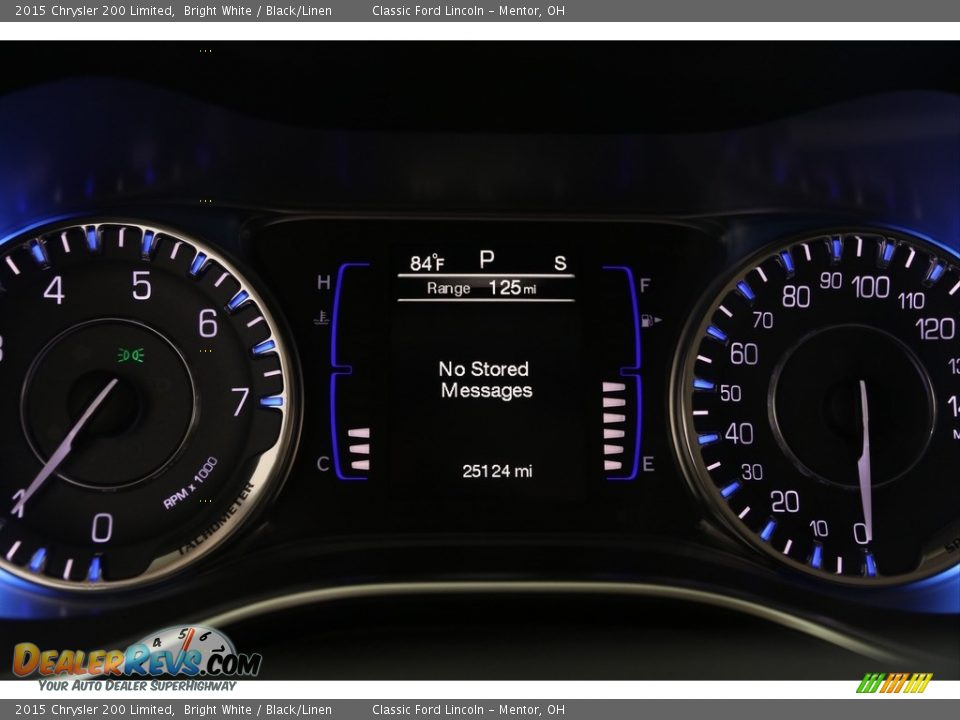 2015 Chrysler 200 Limited Bright White / Black/Linen Photo #8