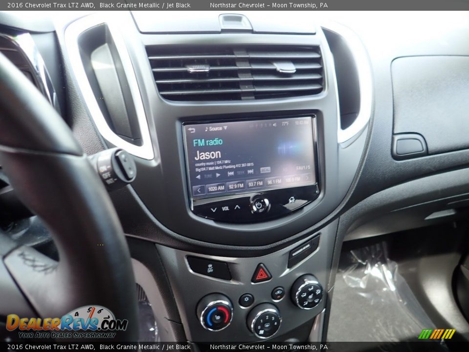 Controls of 2016 Chevrolet Trax LTZ AWD Photo #27