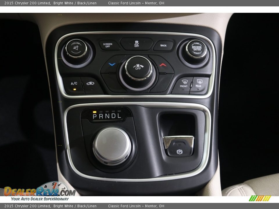 2015 Chrysler 200 Limited Bright White / Black/Linen Photo #15
