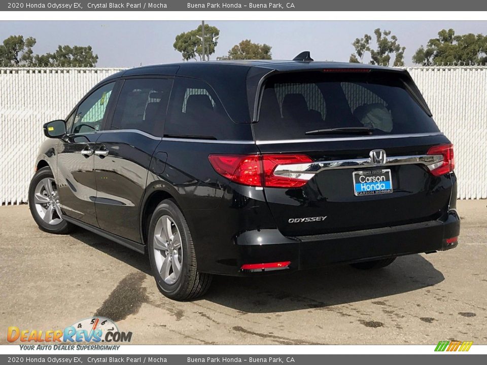 2020 Honda Odyssey EX Crystal Black Pearl / Mocha Photo #3