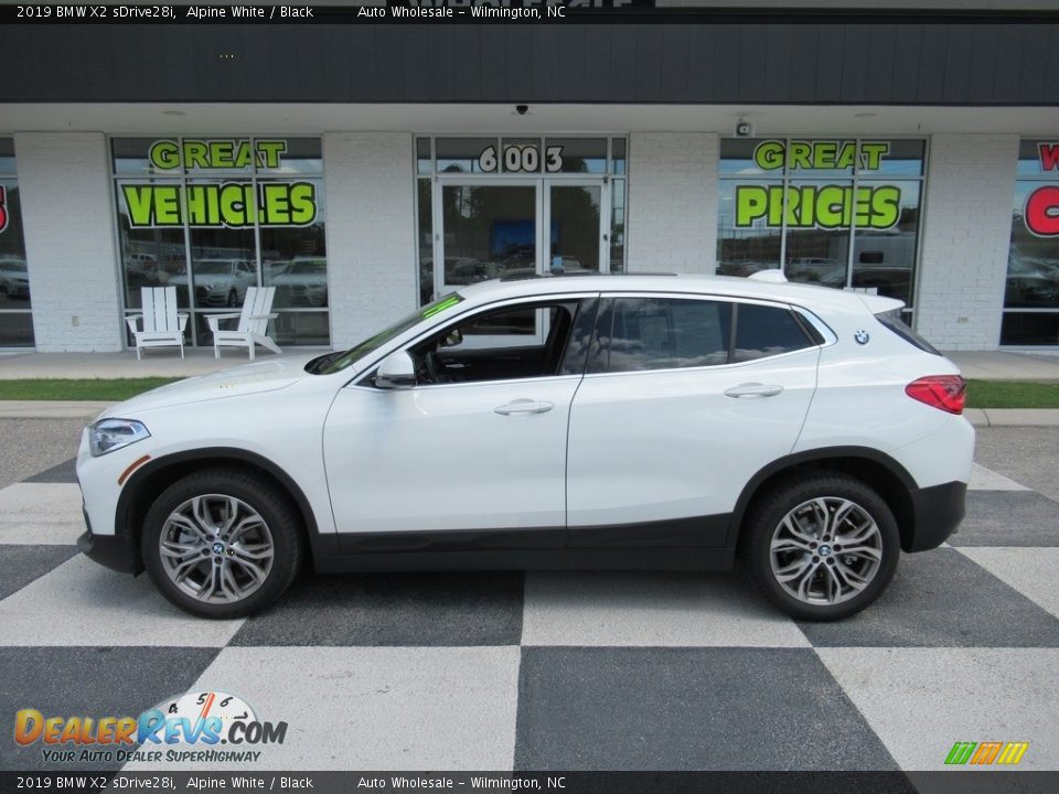 2019 BMW X2 sDrive28i Alpine White / Black Photo #1
