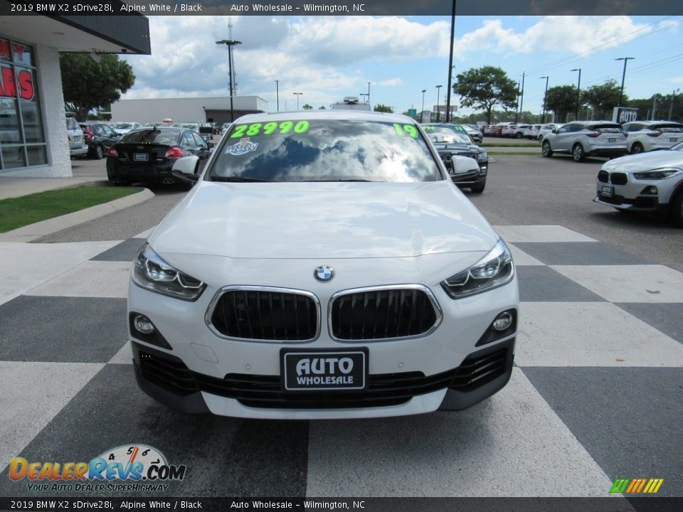 2019 BMW X2 sDrive28i Alpine White / Black Photo #2