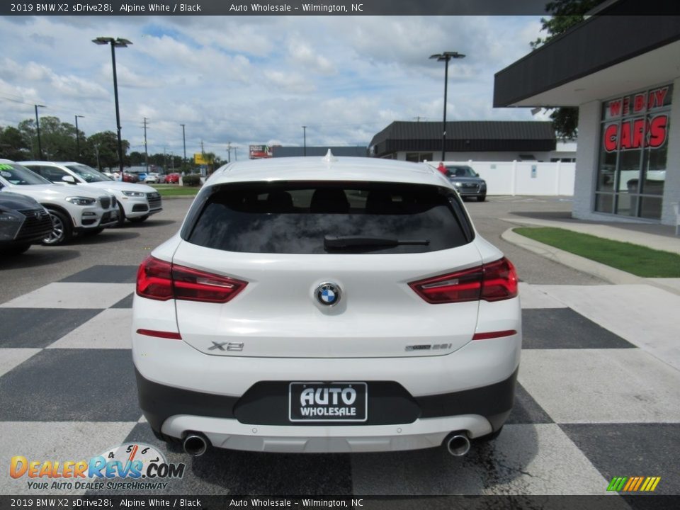 2019 BMW X2 sDrive28i Alpine White / Black Photo #4