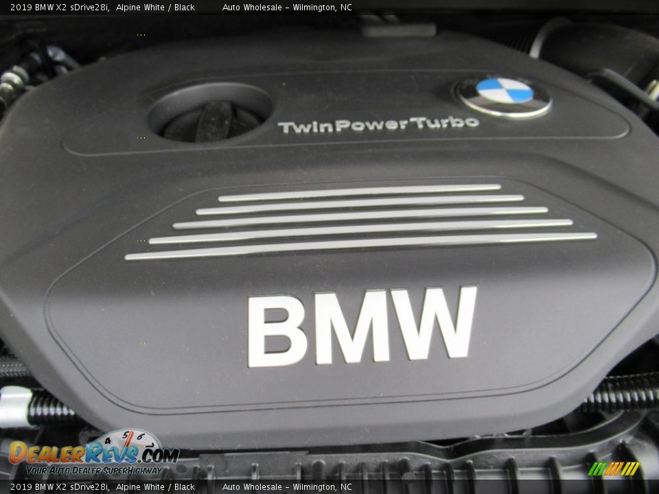 2019 BMW X2 sDrive28i Alpine White / Black Photo #6