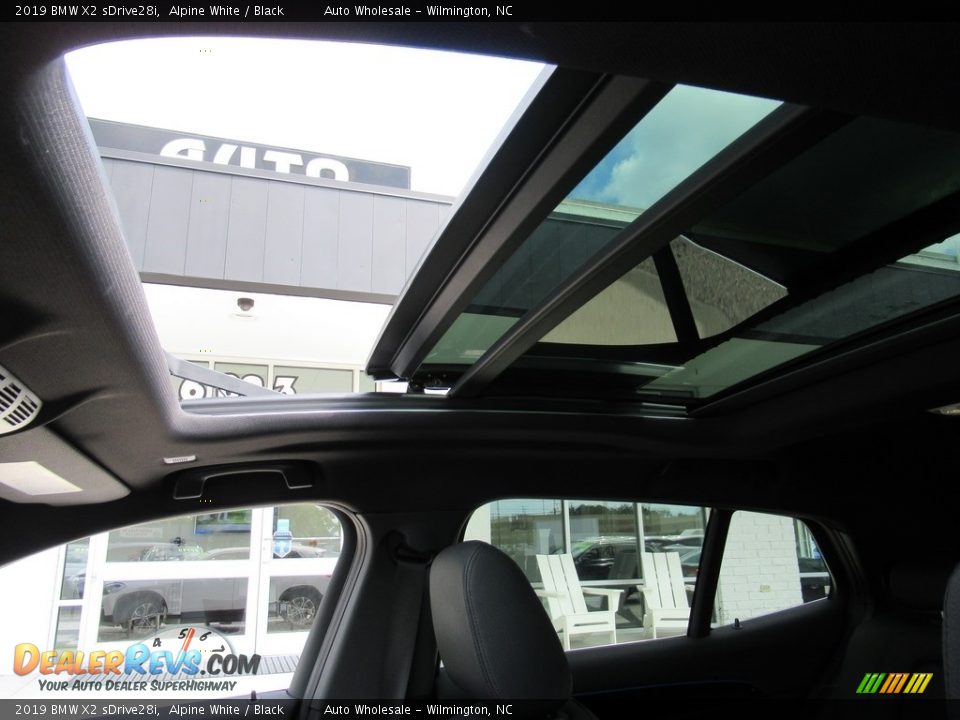 2019 BMW X2 sDrive28i Alpine White / Black Photo #13