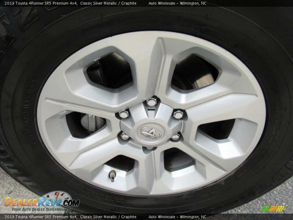 2019 Toyota 4Runner SR5 Premium 4x4 Classic Silver Metallic / Graphite Photo #7