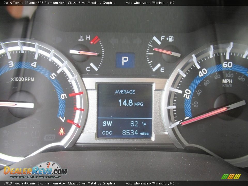 2019 Toyota 4Runner SR5 Premium 4x4 Classic Silver Metallic / Graphite Photo #15