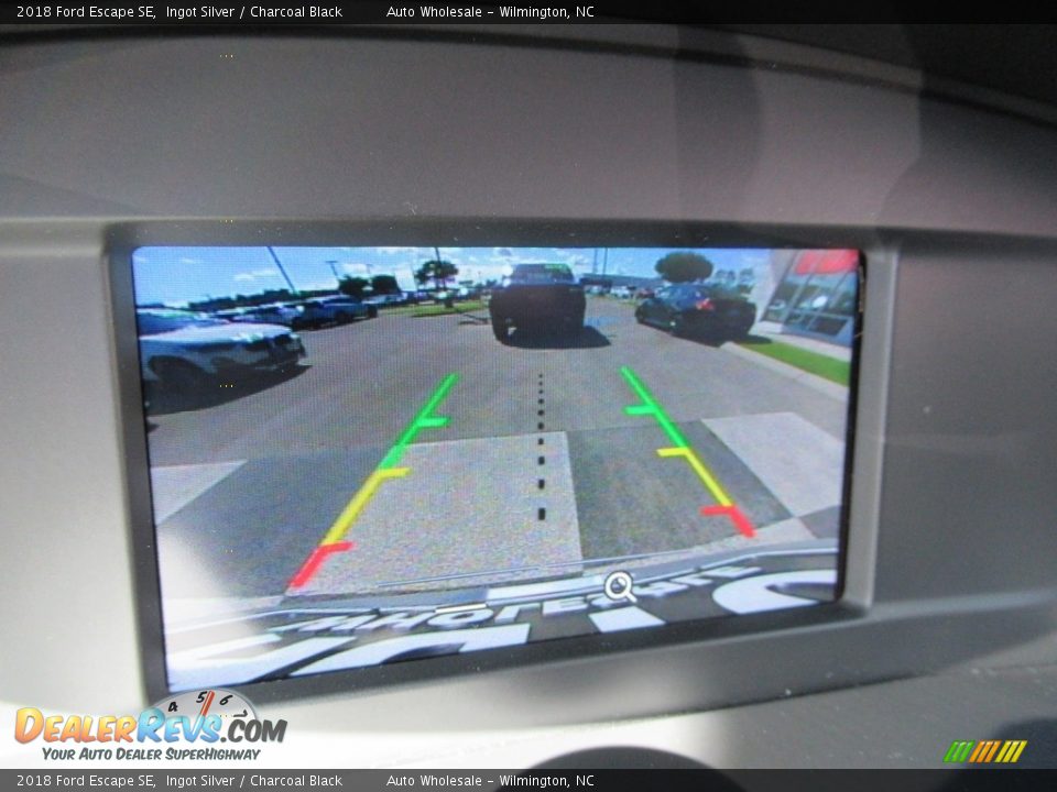 2018 Ford Escape SE Ingot Silver / Charcoal Black Photo #18