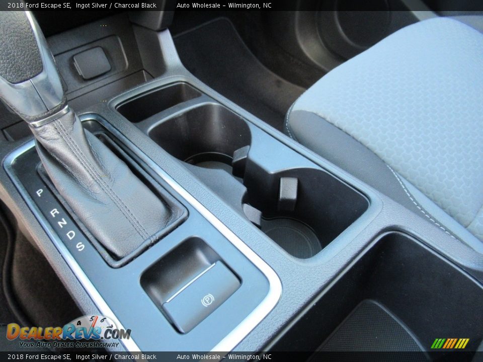 2018 Ford Escape SE Ingot Silver / Charcoal Black Photo #20