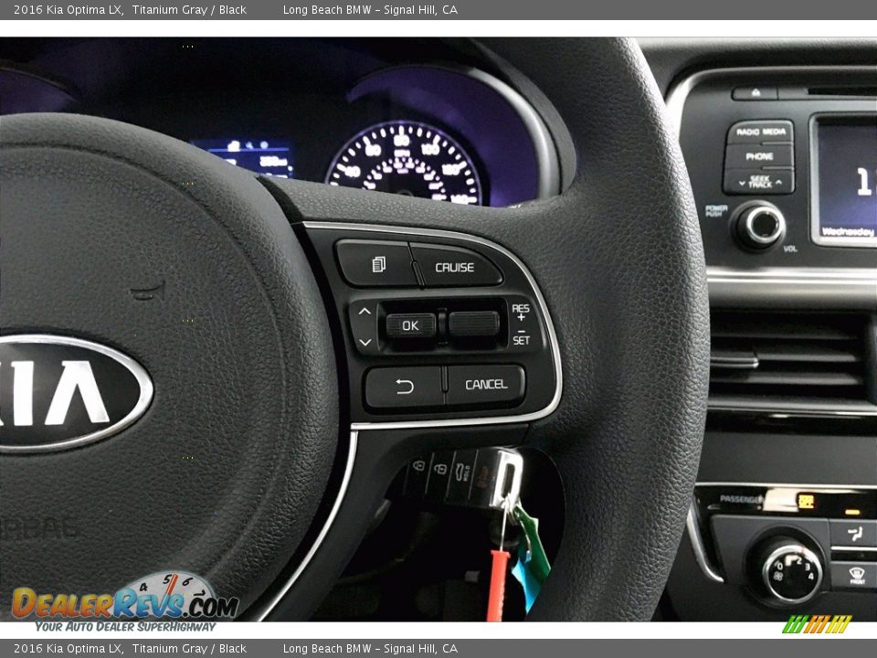 2016 Kia Optima LX Steering Wheel Photo #19