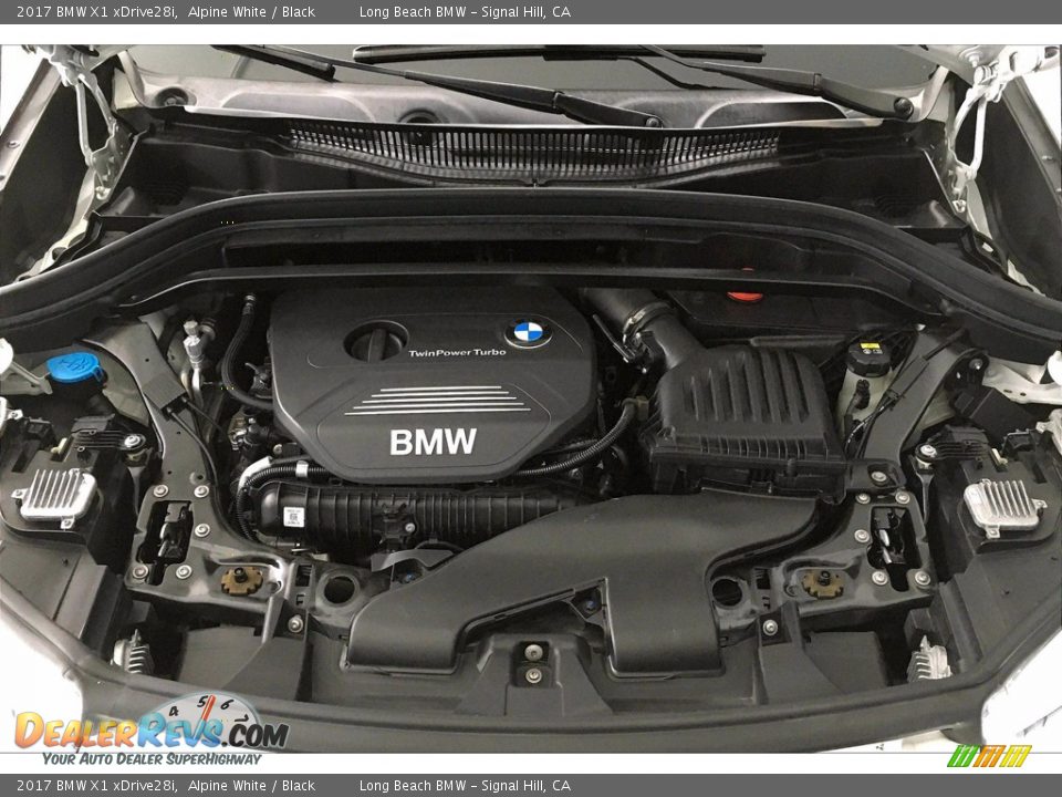 2017 BMW X1 xDrive28i Alpine White / Black Photo #9