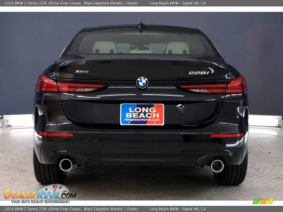 2020 BMW 2 Series 228i xDrive Gran Coupe Black Sapphire Metallic / Oyster Photo #3
