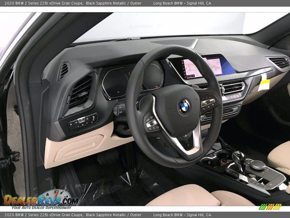 2020 BMW 2 Series 228i xDrive Gran Coupe Black Sapphire Metallic / Oyster Photo #4